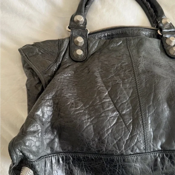 Balenciaga City Work Giant Moto Bag - Picture 6 of 10